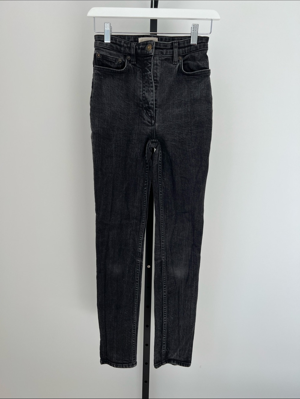 The Row Black Skinny Jeans
